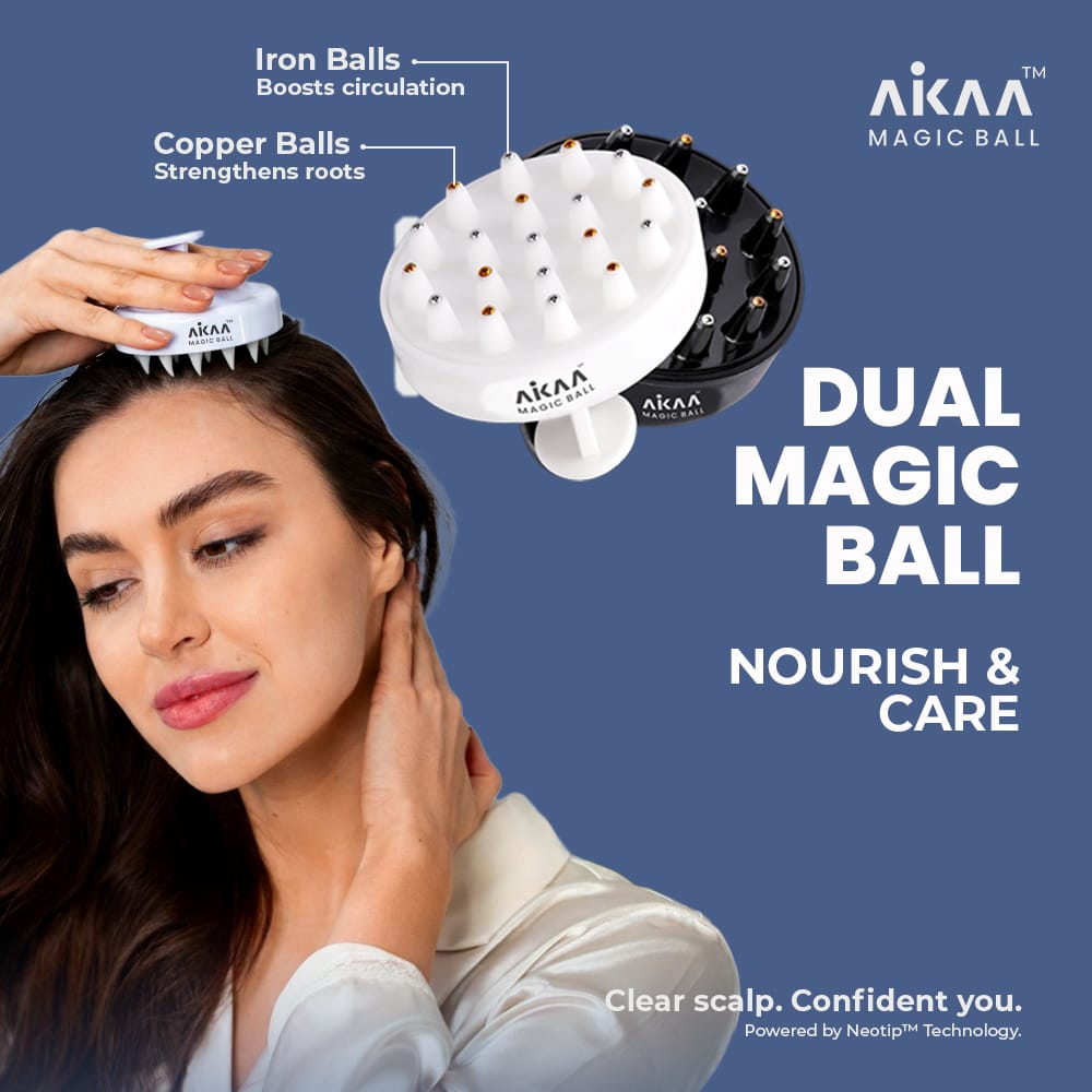 aikaa scalp massager comb for treating dandruff men and women (copy)
