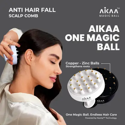 magic ball scalp comb copper zinc therapy for stronger roots original imahgxpgxythb7gh